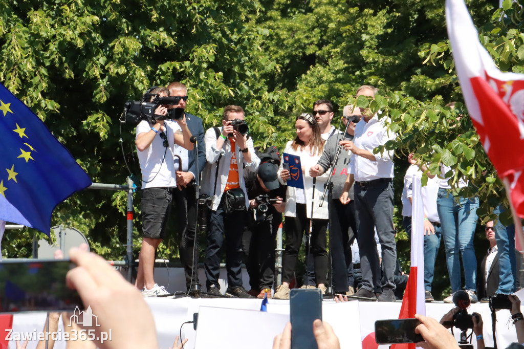 Fotorelacja: Zawiercie na Marszu 4 czerwca w Warszawie cz. 1