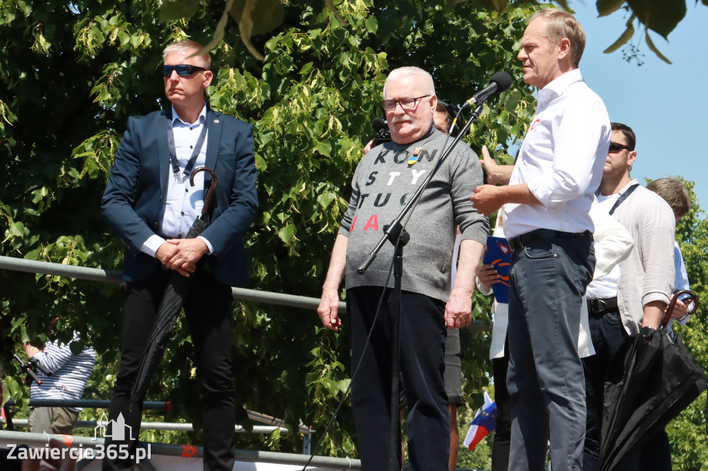 Fotorelacja: Zawiercie na Marszu 4 czerwca w Warszawie cz. 1