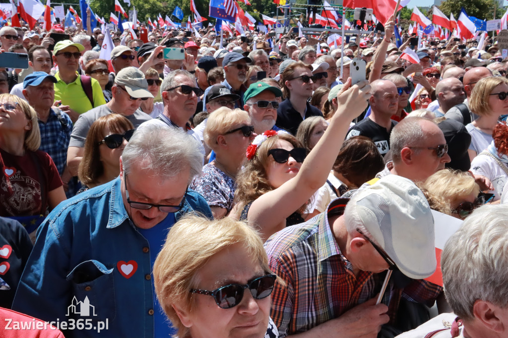 Fotorelacja: Zawiercie na Marszu 4 czerwca w Warszawie cz. 1