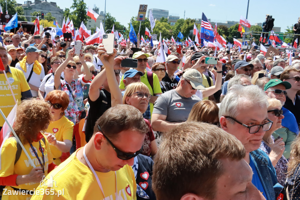Fotorelacja: Zawiercie na Marszu 4 czerwca w Warszawie cz. 1