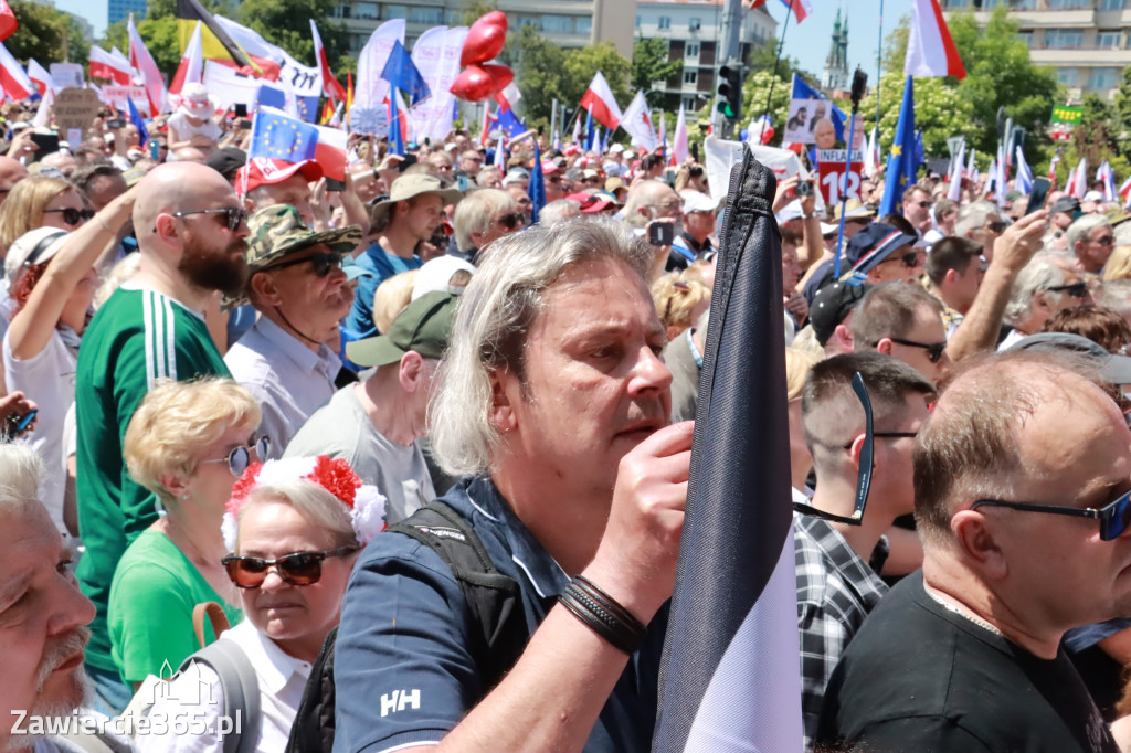 Fotorelacja: Zawiercie na Marszu 4 czerwca w Warszawie cz. 1