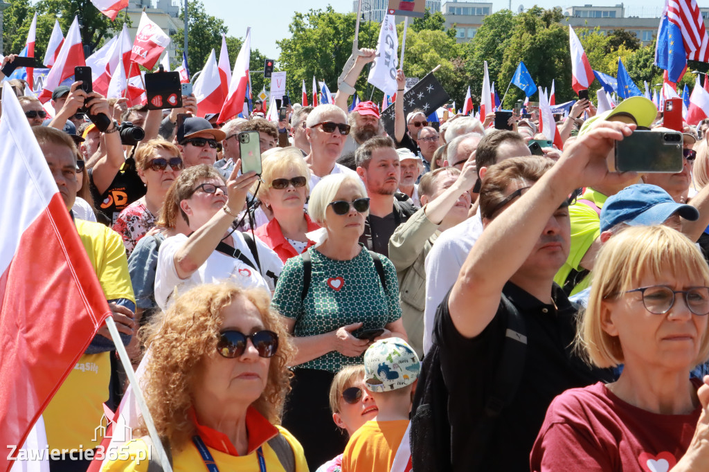 Fotorelacja: Zawiercie na Marszu 4 czerwca w Warszawie cz. 1