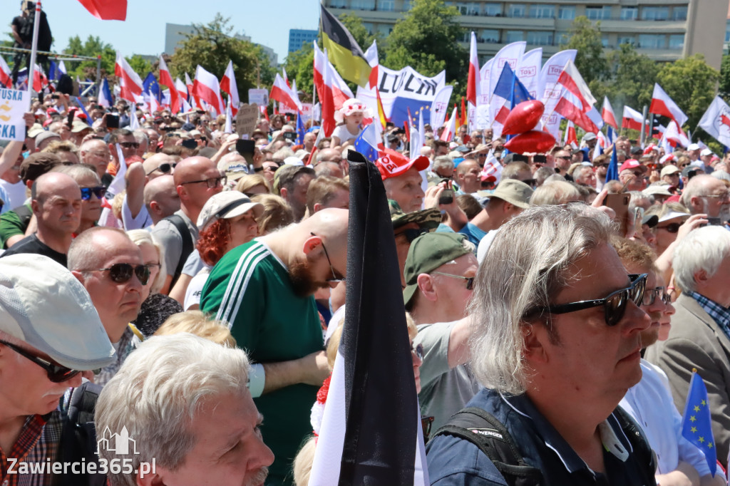 Fotorelacja: Zawiercie na Marszu 4 czerwca w Warszawie cz. 1