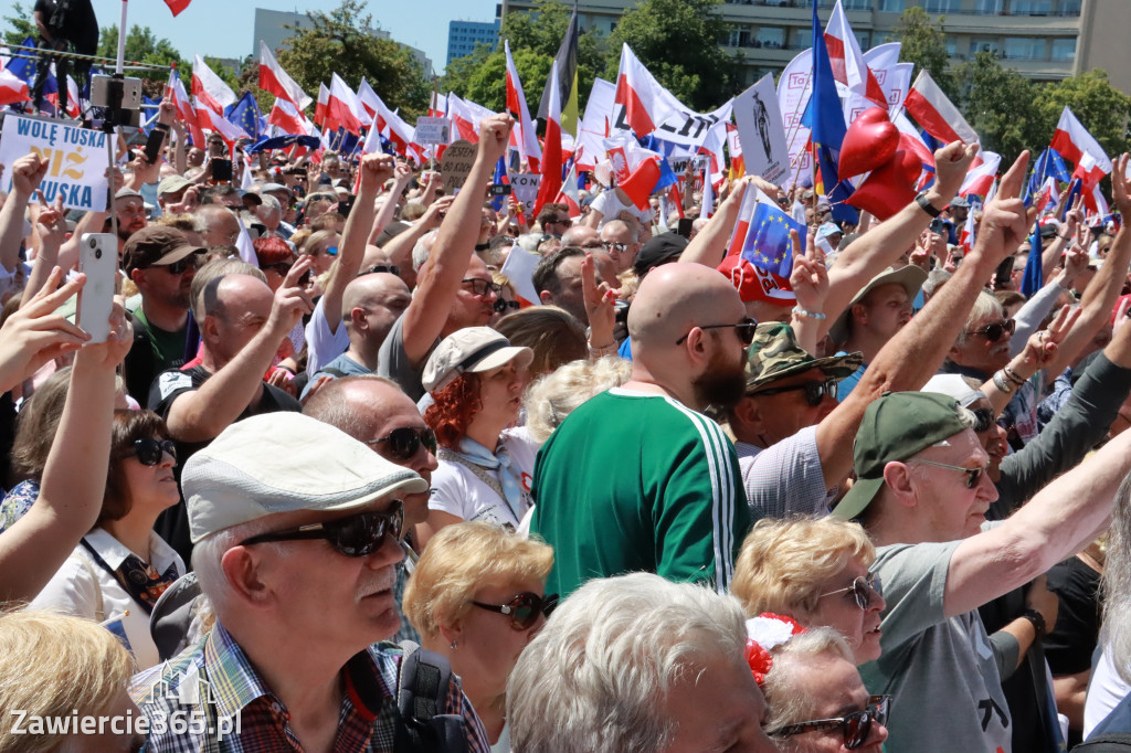 Fotorelacja: Zawiercie na Marszu 4 czerwca w Warszawie cz. 1