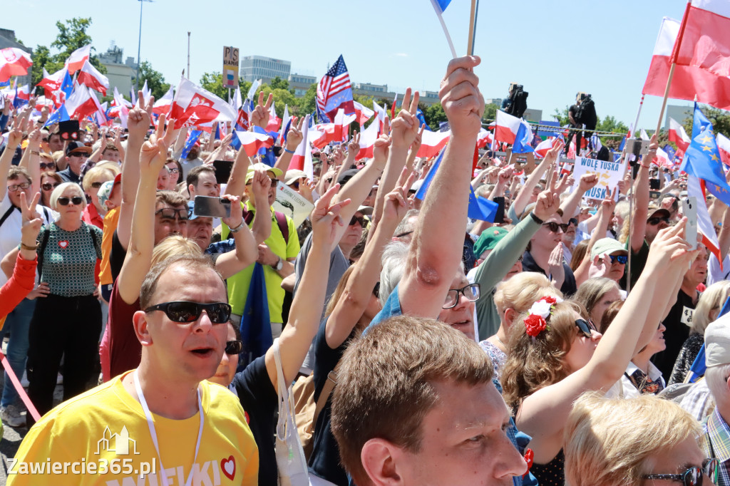 Fotorelacja: Zawiercie na Marszu 4 czerwca w Warszawie cz. 1