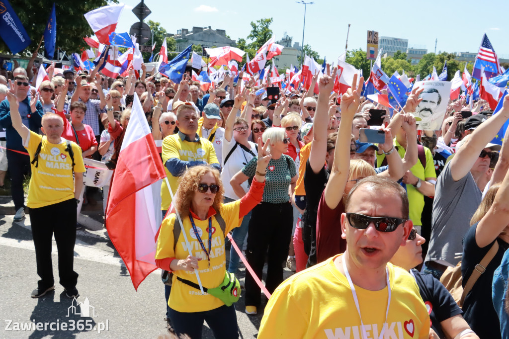 Fotorelacja: Zawiercie na Marszu 4 czerwca w Warszawie cz. 1