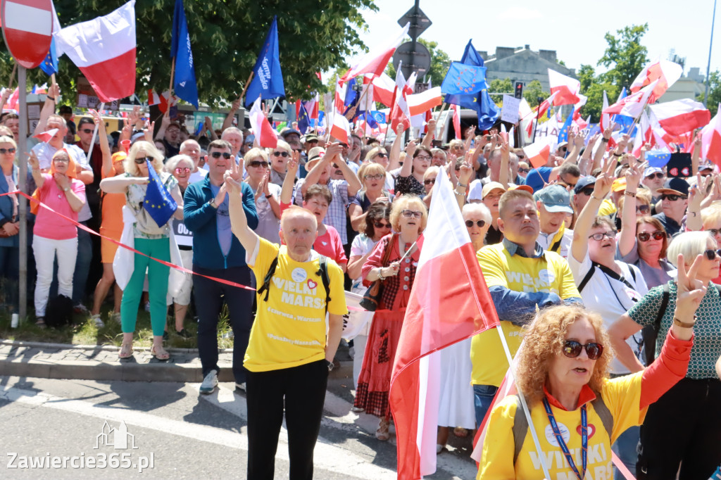 Fotorelacja: Zawiercie na Marszu 4 czerwca w Warszawie cz. 1