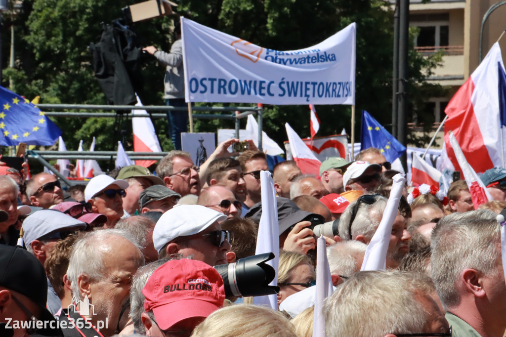 Fotorelacja: Zawiercie na Marszu 4 czerwca w Warszawie cz. 1
