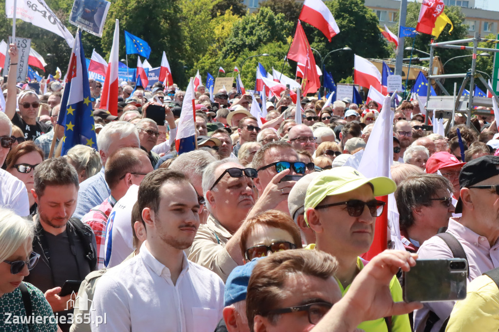 Fotorelacja: Zawiercie na Marszu 4 czerwca w Warszawie cz. 1
