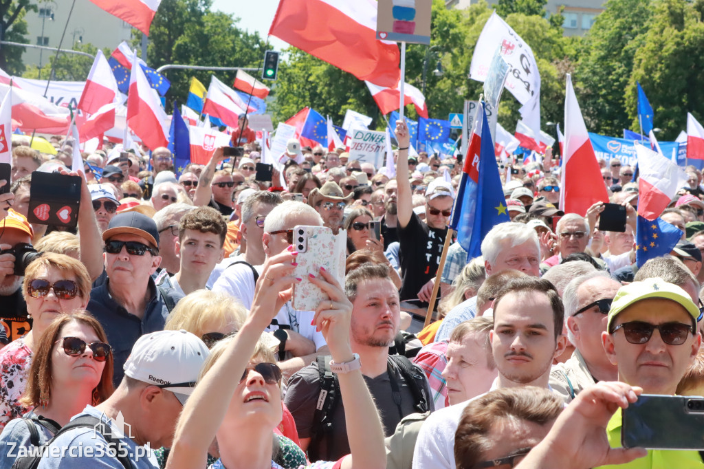 Fotorelacja: Zawiercie na Marszu 4 czerwca w Warszawie cz. 1