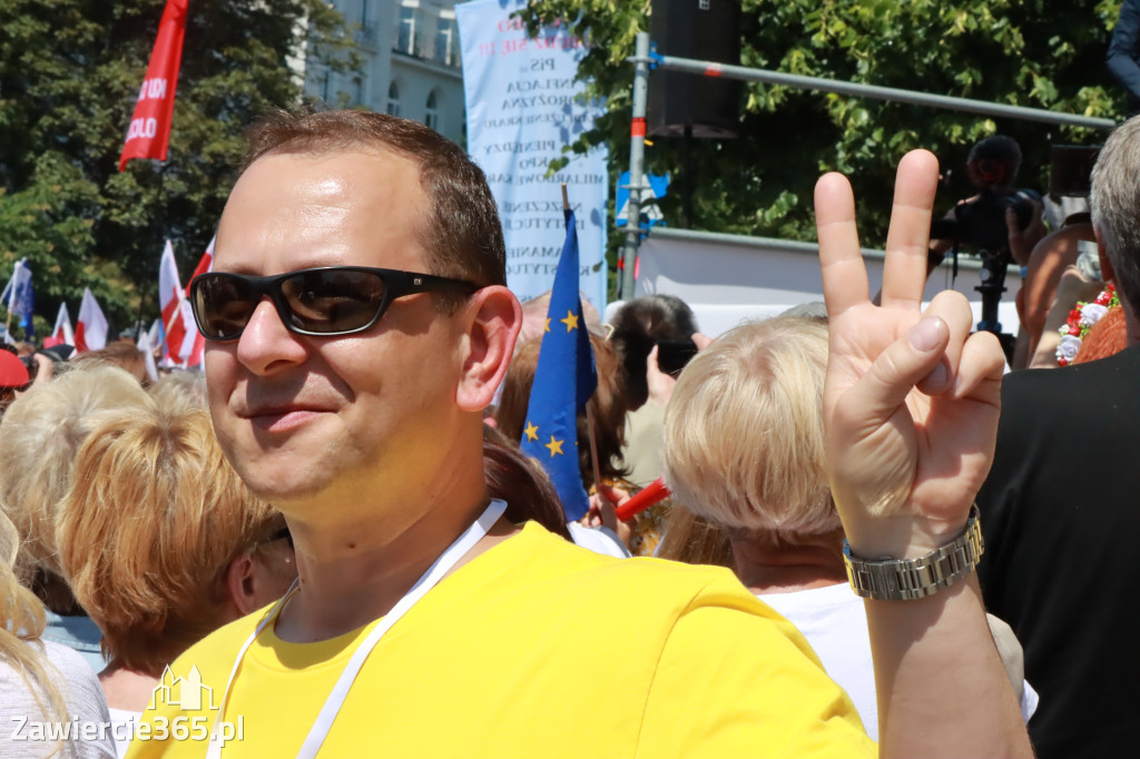 Fotorelacja: Zawiercie na Marszu 4 czerwca w Warszawie cz. 1