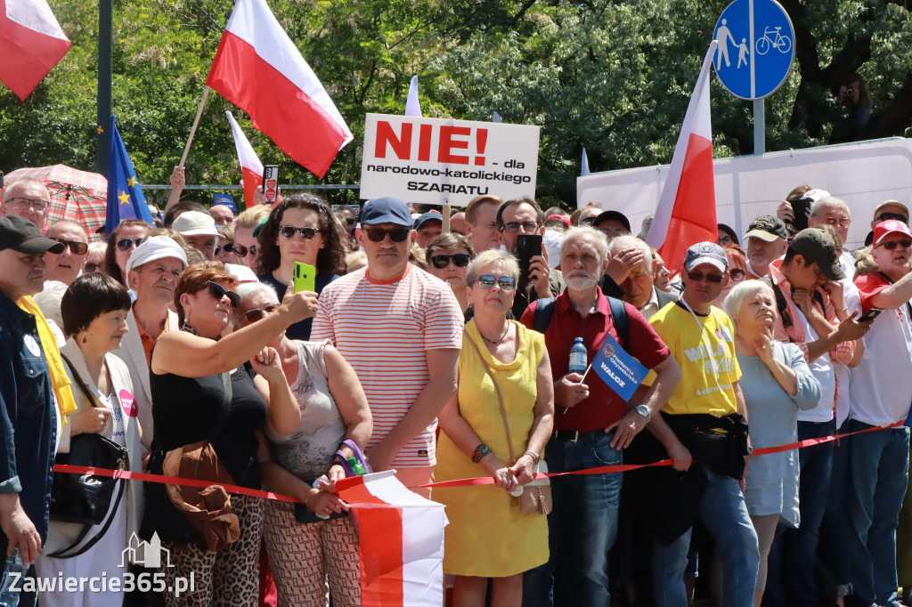 Fotorelacja: Zawiercie na Marszu 4 czerwca w Warszawie cz. 1