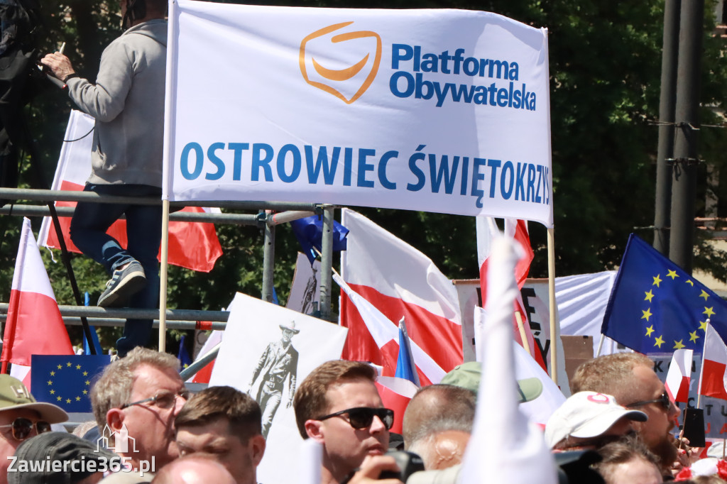 Fotorelacja: Zawiercie na Marszu 4 czerwca w Warszawie cz. 1