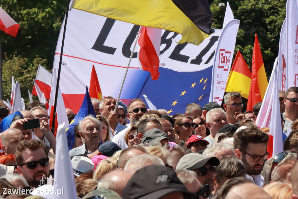 Fotorelacja: Zawiercie na Marszu 4 czerwca w Warszawie cz. 1