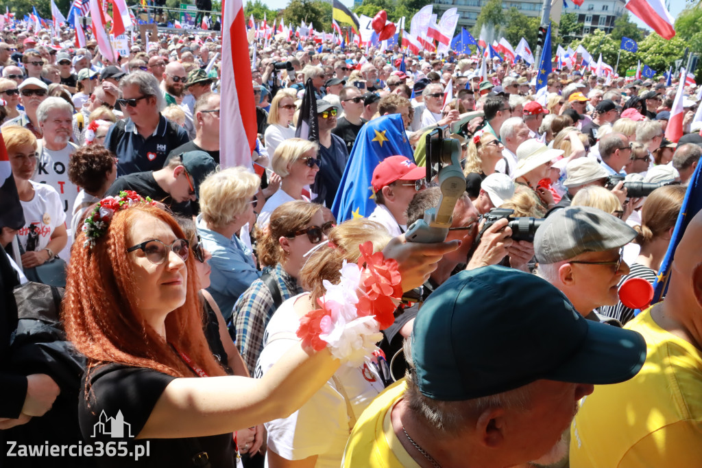Fotorelacja: Zawiercie na Marszu 4 czerwca w Warszawie cz. 1