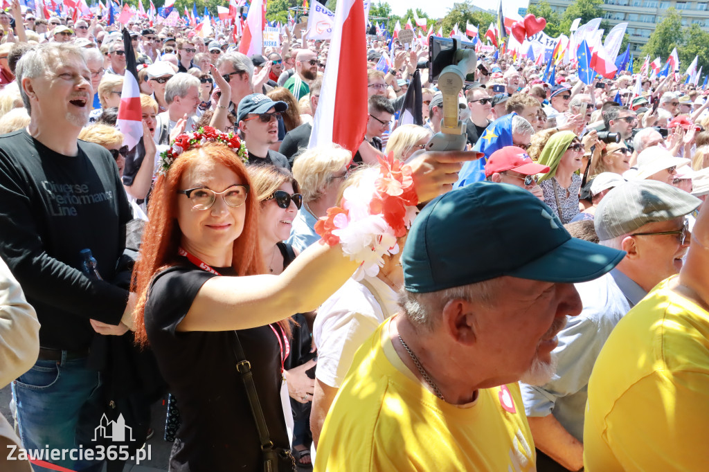 Fotorelacja: Zawiercie na Marszu 4 czerwca w Warszawie cz. 1
