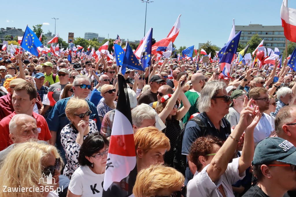 Fotorelacja: Zawiercie na Marszu 4 czerwca w Warszawie cz. 1