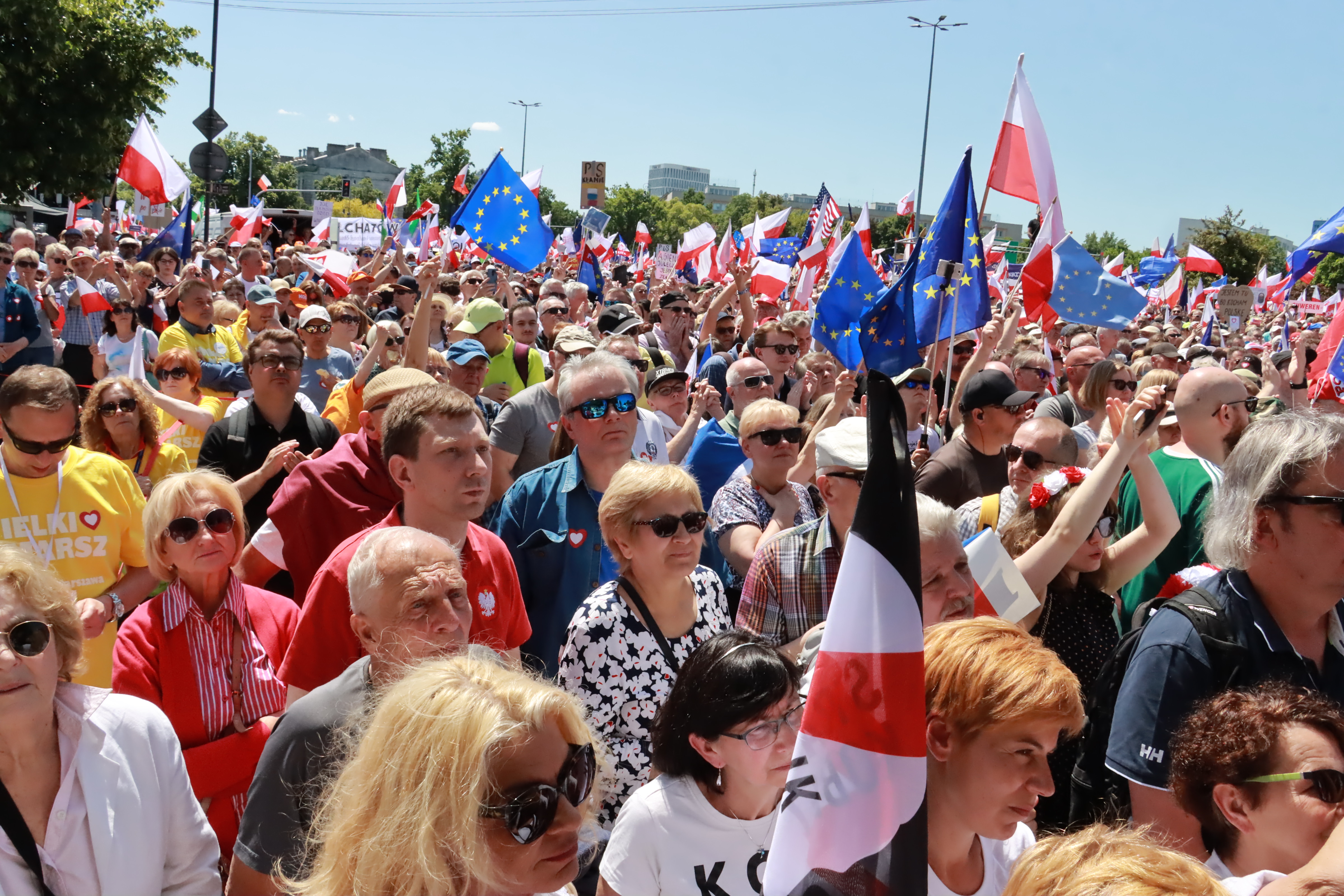 Fotorelacja: Zawiercie na Marszu 4 czerwca w Warszawie cz. 1