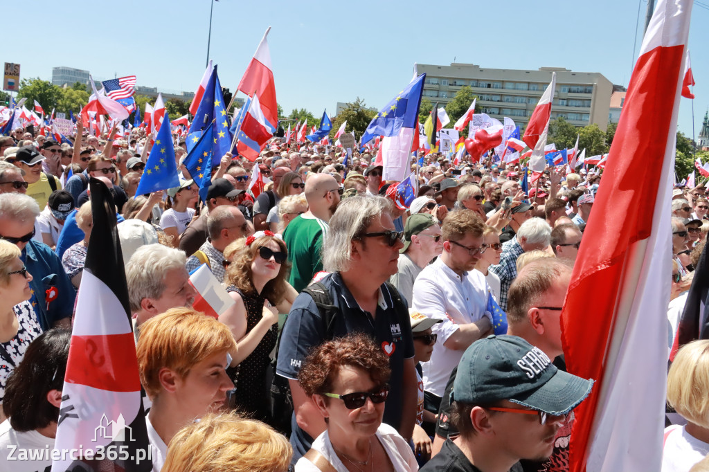 Fotorelacja: Zawiercie na Marszu 4 czerwca w Warszawie cz. 1