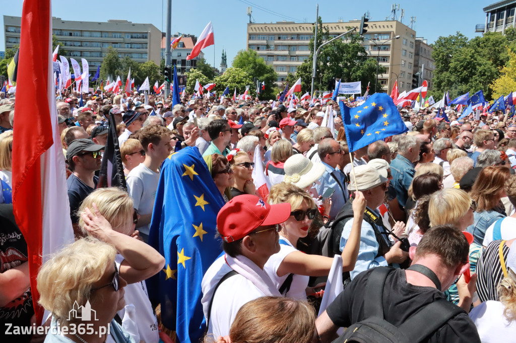 Fotorelacja: Zawiercie na Marszu 4 czerwca w Warszawie cz. 1
