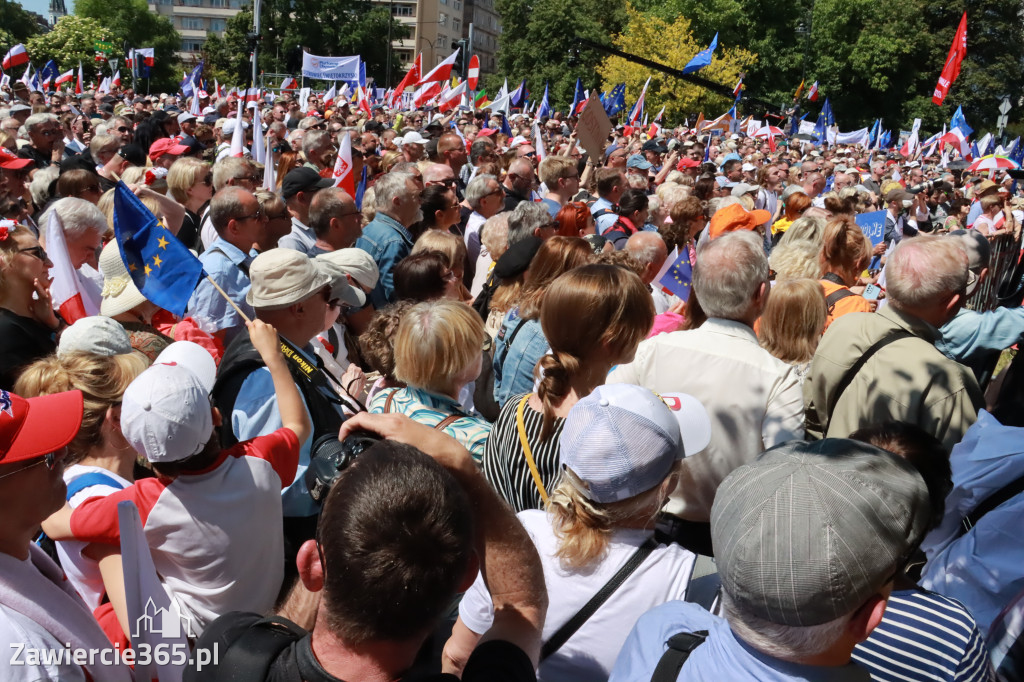 Fotorelacja: Zawiercie na Marszu 4 czerwca w Warszawie cz. 1
