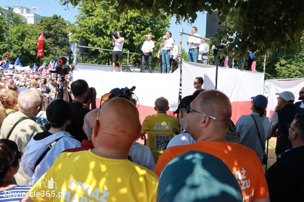 Fotorelacja: Zawiercie na Marszu 4 czerwca w Warszawie cz. 1