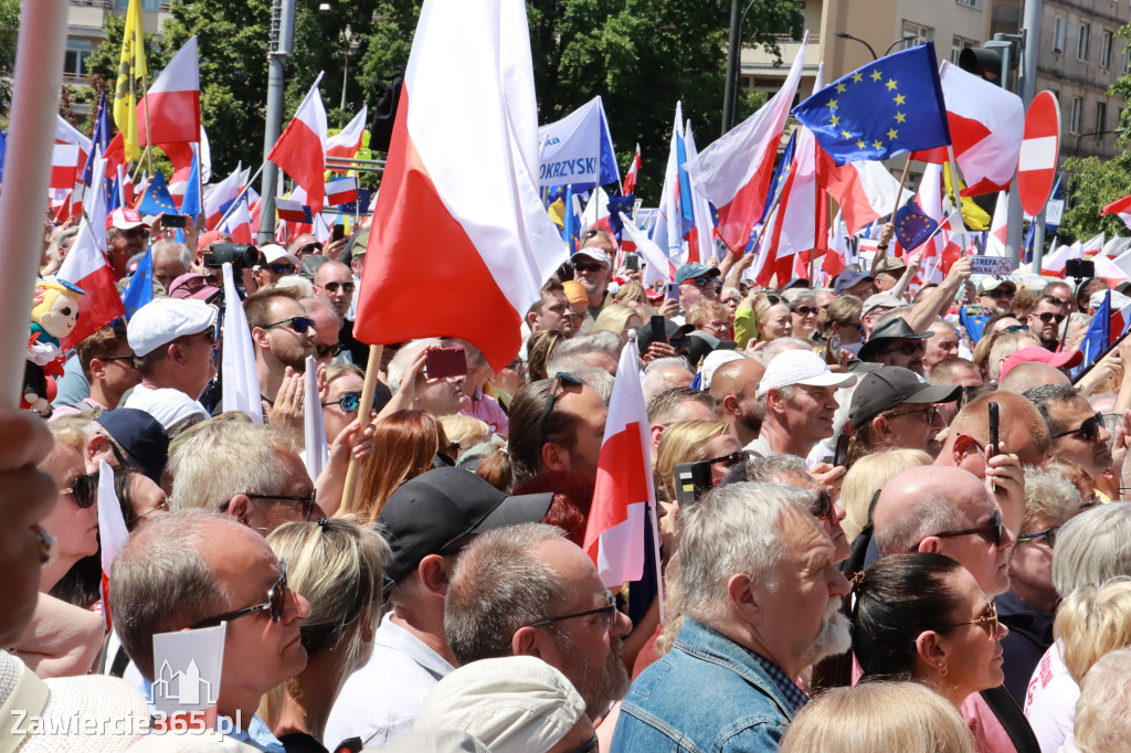 Fotorelacja: Zawiercie na Marszu 4 czerwca w Warszawie cz. 1