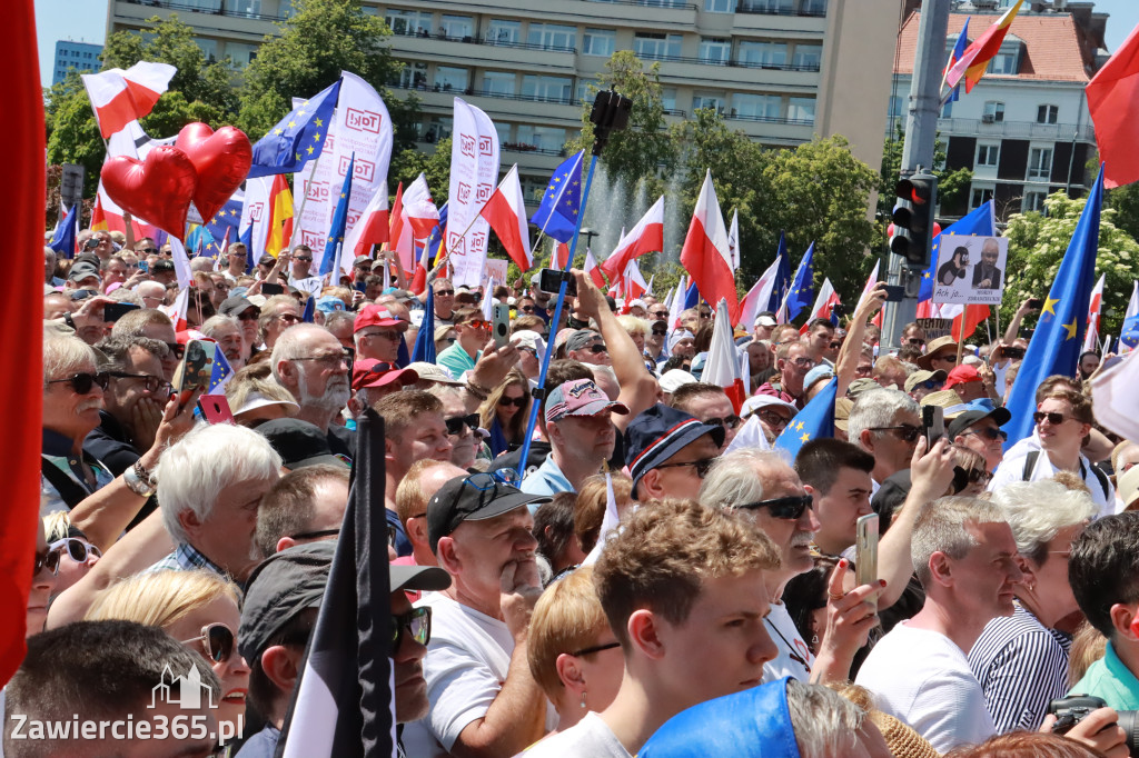 Fotorelacja: Zawiercie na Marszu 4 czerwca w Warszawie cz. 1
