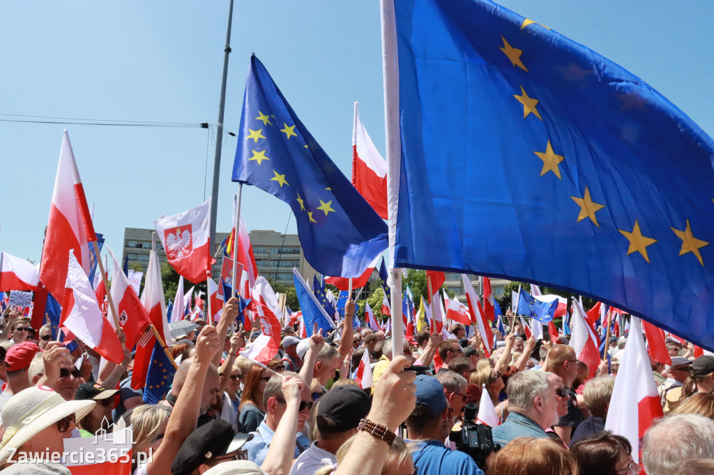 Fotorelacja: Zawiercie na Marszu 4 czerwca w Warszawie cz. 1