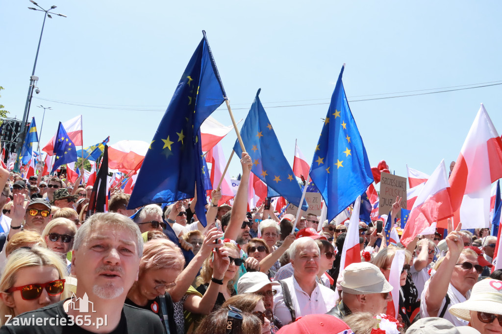 Fotorelacja: Zawiercie na Marszu 4 czerwca w Warszawie cz. 1