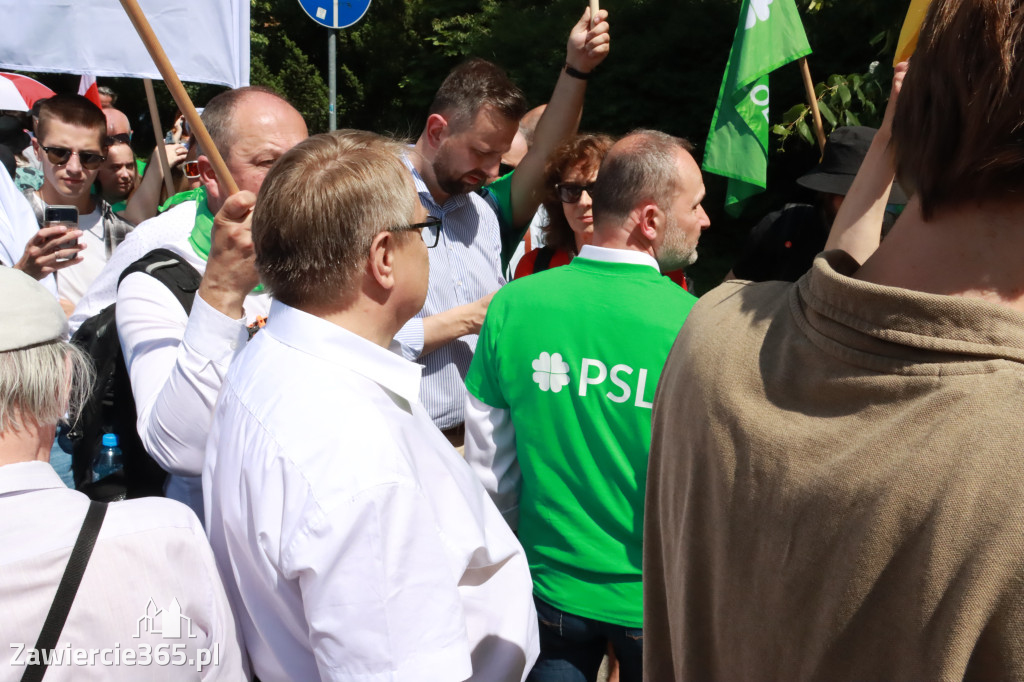 Fotorelacja: Zawiercie na Marszu 4 czerwca w Warszawie cz. 1