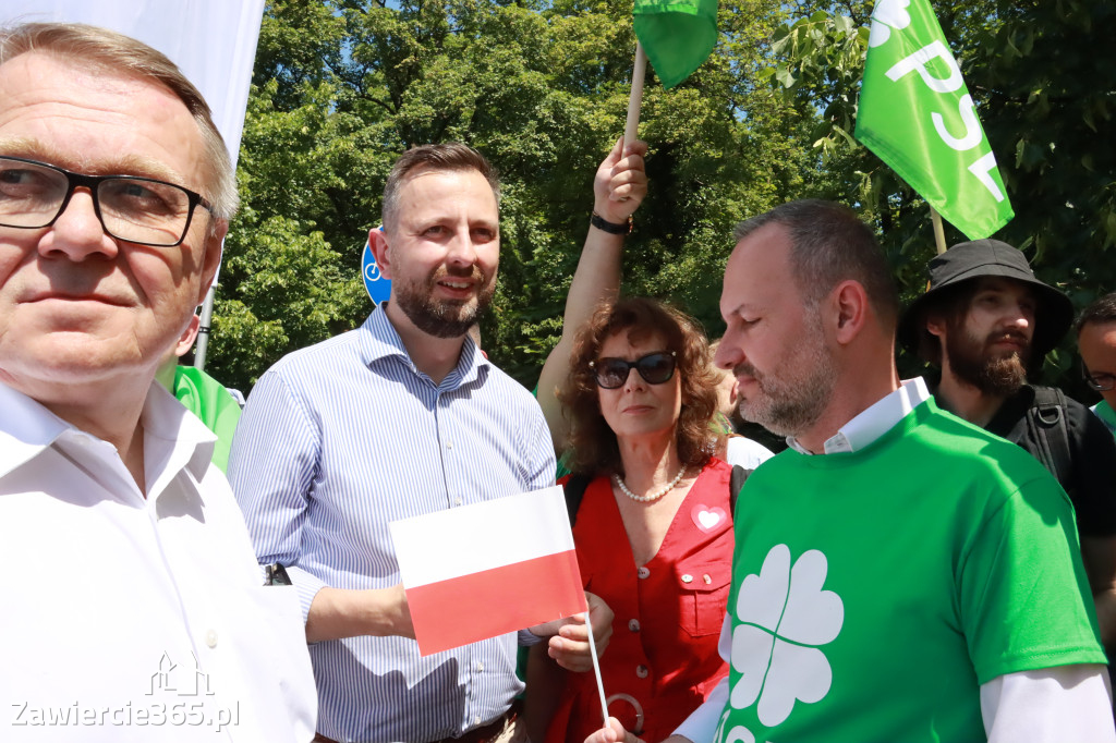 Fotorelacja: Zawiercie na Marszu 4 czerwca w Warszawie cz. 1