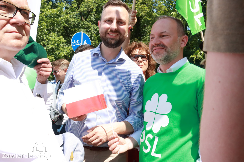 Fotorelacja: Zawiercie na Marszu 4 czerwca w Warszawie cz. 1