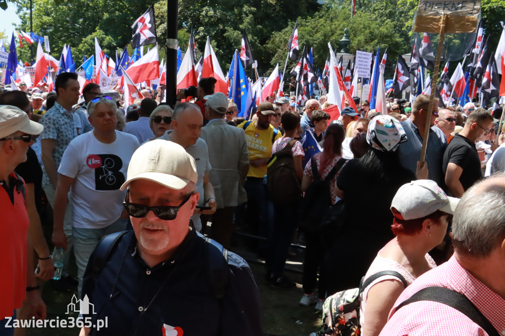 Fotorelacja: Zawiercie na Marszu 4 czerwca w Warszawie cz. 1