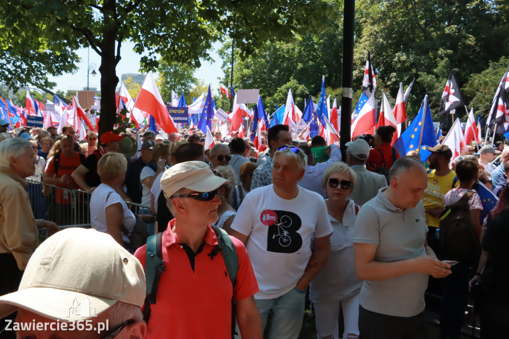Fotorelacja: Zawiercie na Marszu 4 czerwca w Warszawie cz. 1