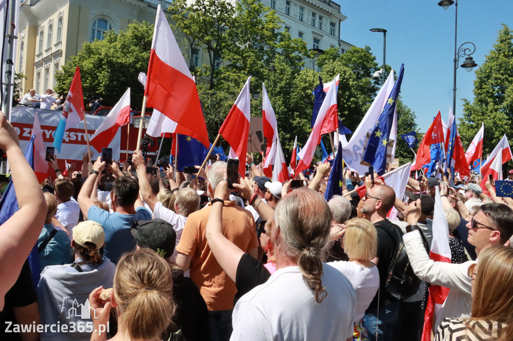 Fotorelacja: Zawiercie na Marszu 4 czerwca w Warszawie cz. 1