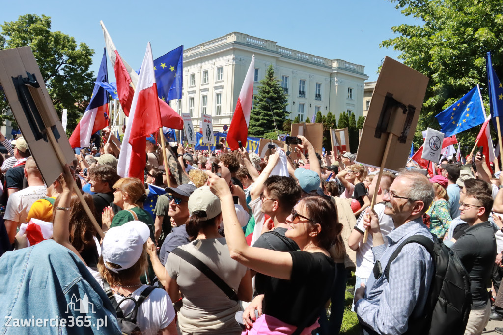 Fotorelacja: Zawiercie na Marszu 4 czerwca w Warszawie cz. 1