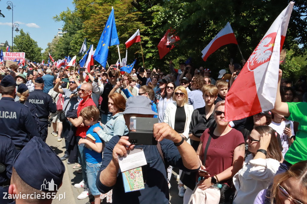 Fotorelacja: Zawiercie na Marszu 4 czerwca w Warszawie cz. 1
