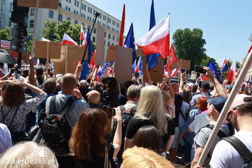 Fotorelacja: Zawiercie na Marszu 4 czerwca w Warszawie cz. 1