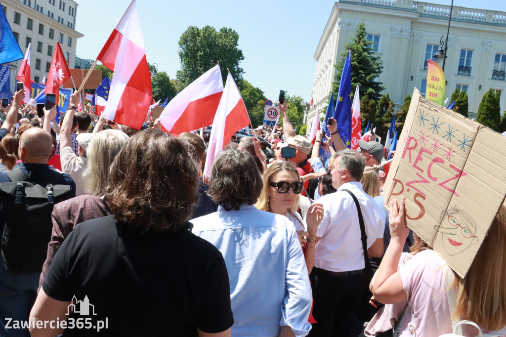 Fotorelacja: Zawiercie na Marszu 4 czerwca w Warszawie cz. 1