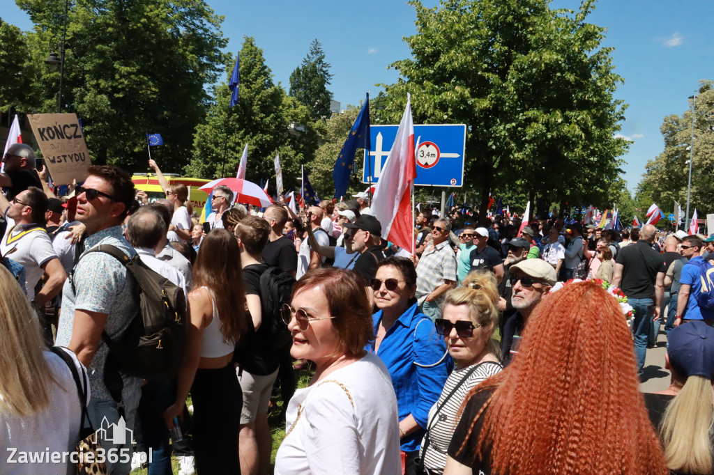 Fotorelacja: Zawiercie na Marszu 4 czerwca w Warszawie cz. 1