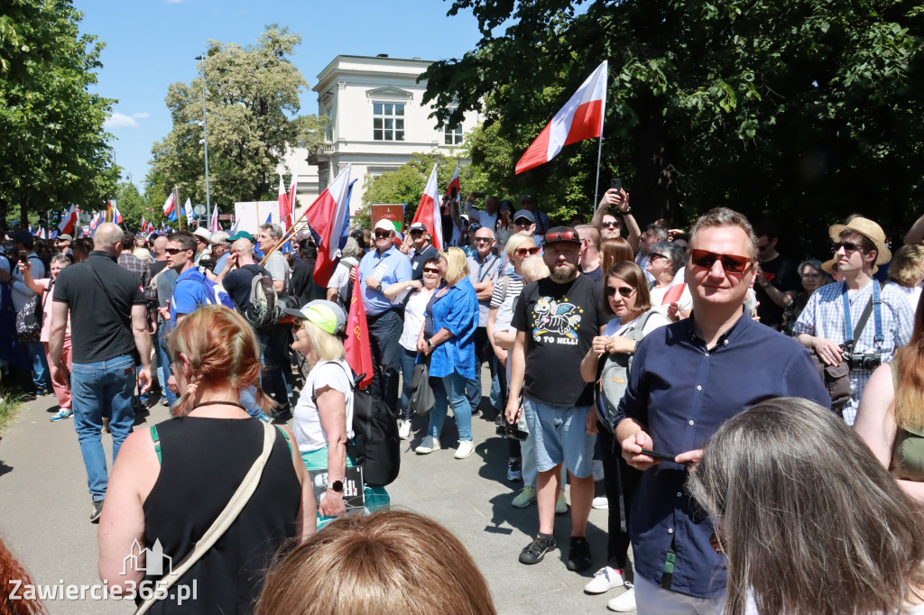 Fotorelacja: Zawiercie na Marszu 4 czerwca w Warszawie cz. 1