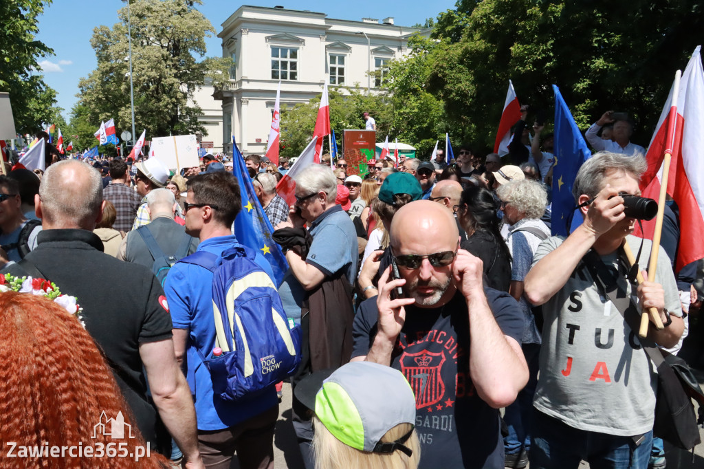 Fotorelacja: Zawiercie na Marszu 4 czerwca w Warszawie cz. 1
