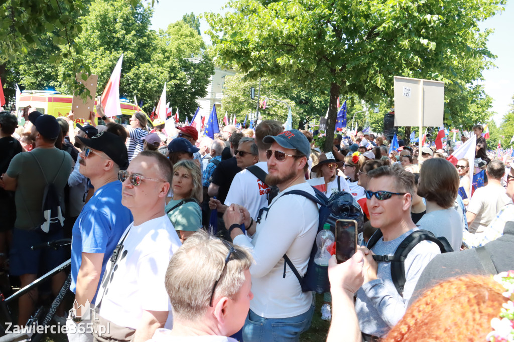 Fotorelacja: Zawiercie na Marszu 4 czerwca w Warszawie cz. 1