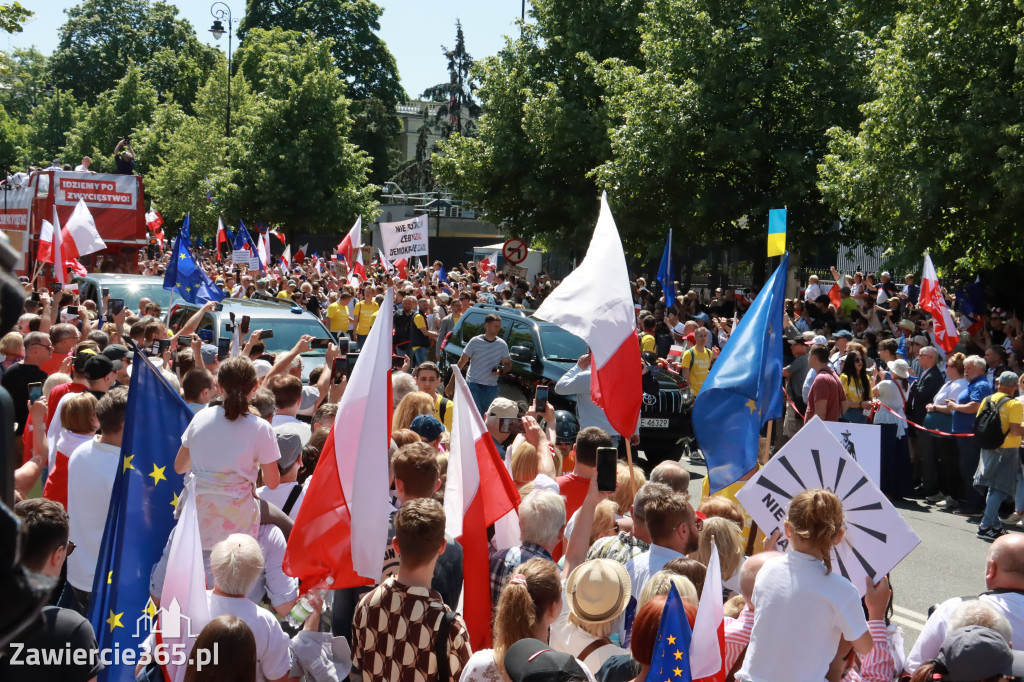 Fotorelacja: Zawiercie na Marszu 4 czerwca w Warszawie cz. 1