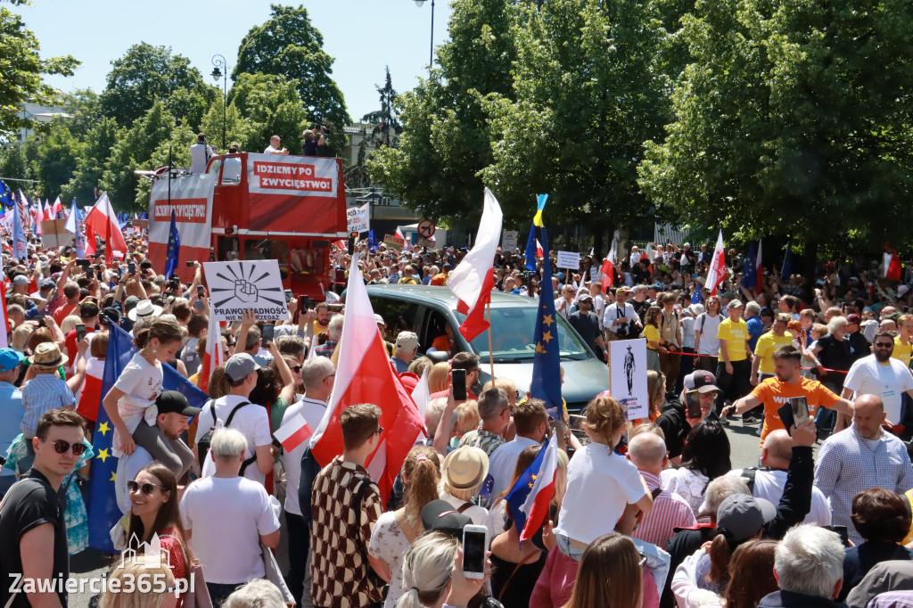 Fotorelacja: Zawiercie na Marszu 4 czerwca w Warszawie cz. 1