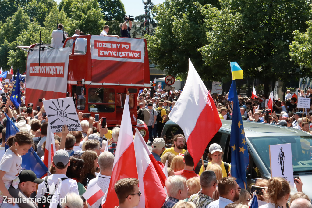 Fotorelacja: Zawiercie na Marszu 4 czerwca w Warszawie cz. 1