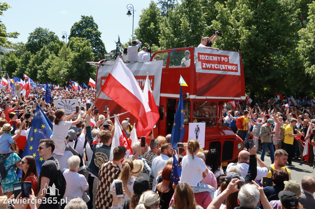 Fotorelacja: Zawiercie na Marszu 4 czerwca w Warszawie cz. 1