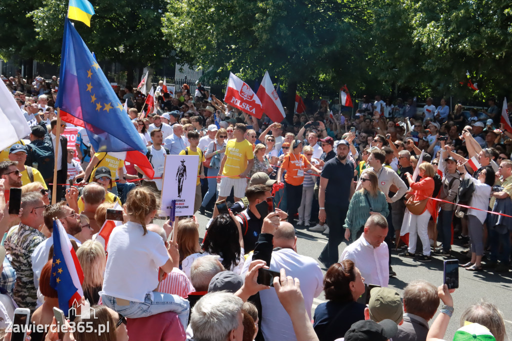 Fotorelacja: Zawiercie na Marszu 4 czerwca w Warszawie cz. 1