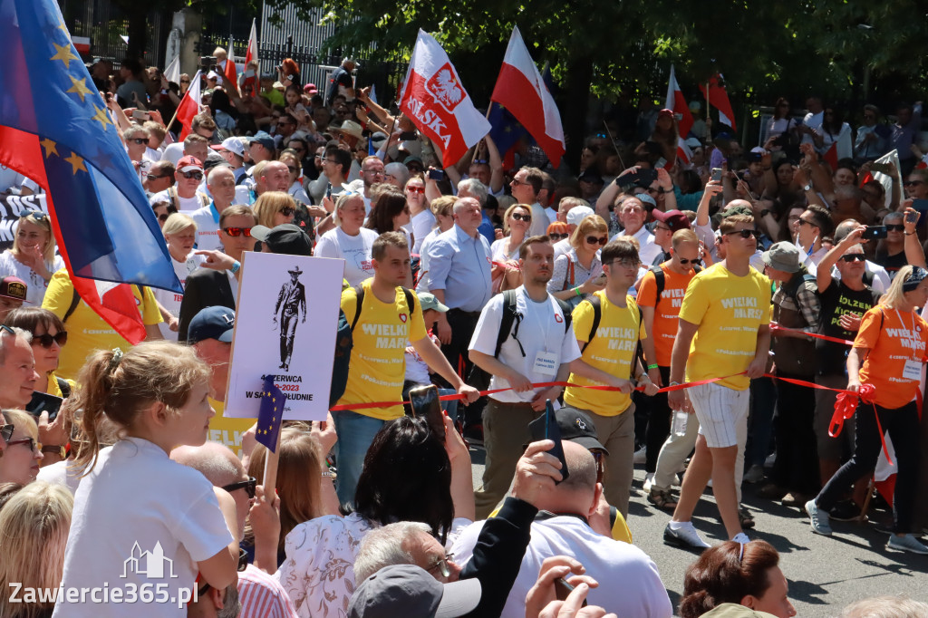 Fotorelacja: Zawiercie na Marszu 4 czerwca w Warszawie cz. 1